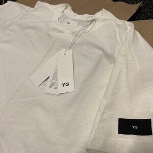 Y-3 Crepe Jersey Short Sleeve Pocket Tee Unisex XS Oversize